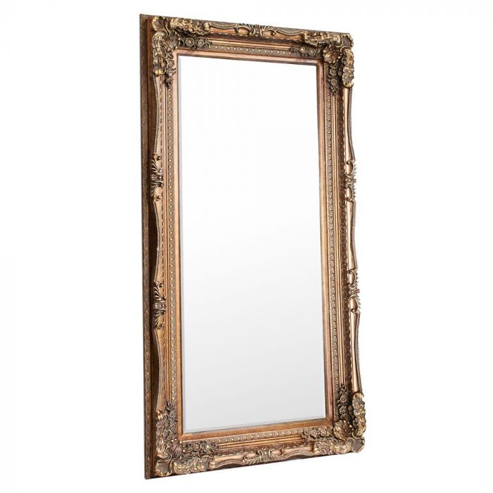 Wall mirror large - Antique Gold