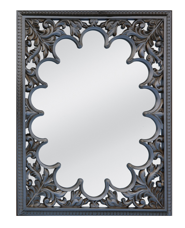 Antique white with black frame and Antique silver / Two colors