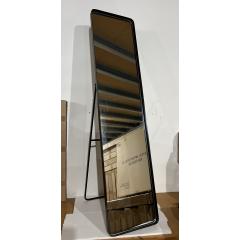 Free standing Mirror Metal Frame and Back Stand in Black