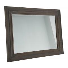 Country Oak Design Frame with Bevell Mirror  