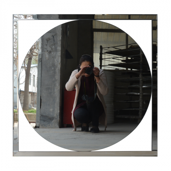 Black/Mirror Frame 80cm x 80cm